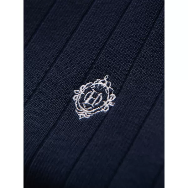  Pánské triko OMBRE OM-TSCT-0266 NAVY BLUE 