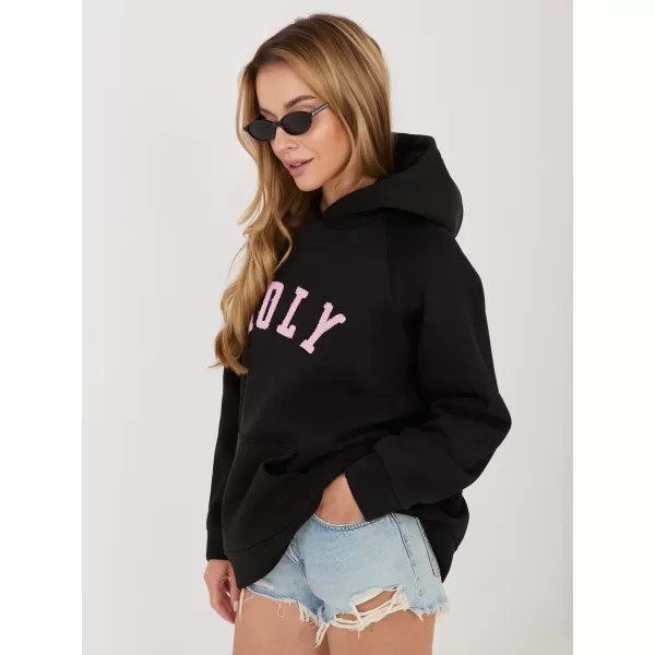  Dámská mikina RUE PARIS RV-BL-A1082.10 BLACK 
