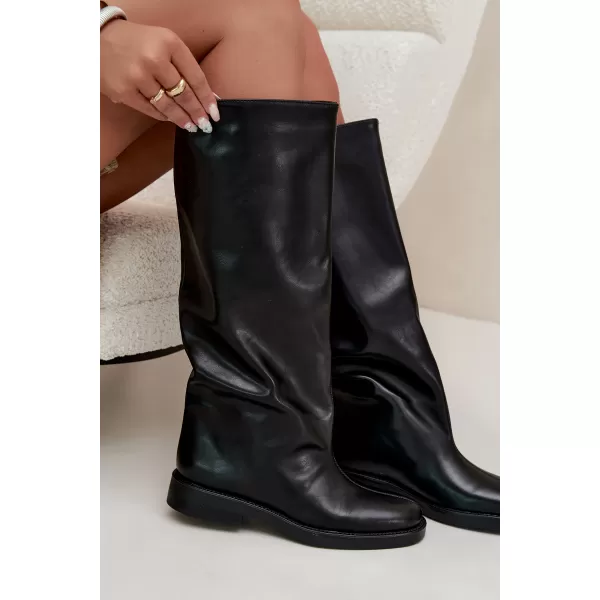  Dámské kozačky BOTO 5835 BLACK 
