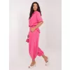 Dámské kalhoty ITALY MODA IT-SP-FL10309-1.91 DARK PINK