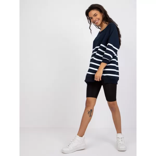  Dámská halenka RUE PARIS RV-BZ-7556.68 NAVY 