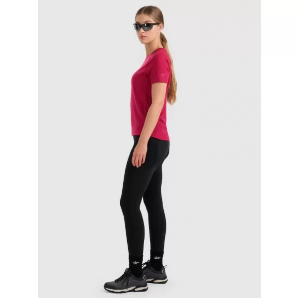  Dámské legíny 4F 4FWAW25TFTIF373 DEEP BLACK 