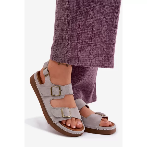 Dámské sandály VINCEZA 79620 GREY 
