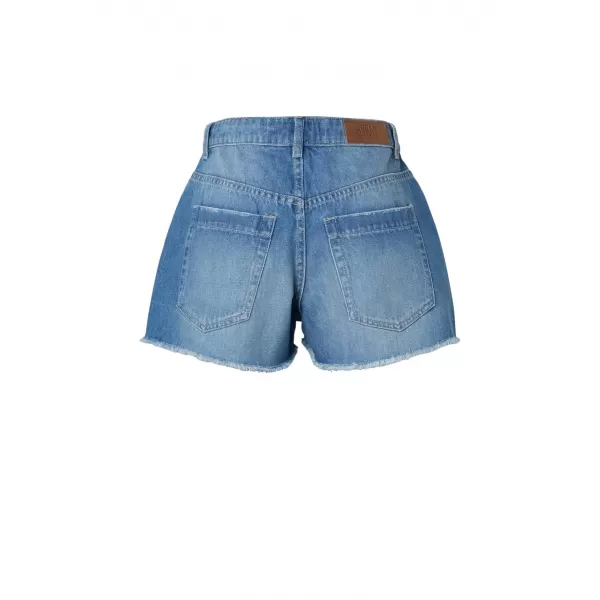  Dámské kraťasy URBAN CLASSICS TB8193 LIGHT BLUE WASHED 