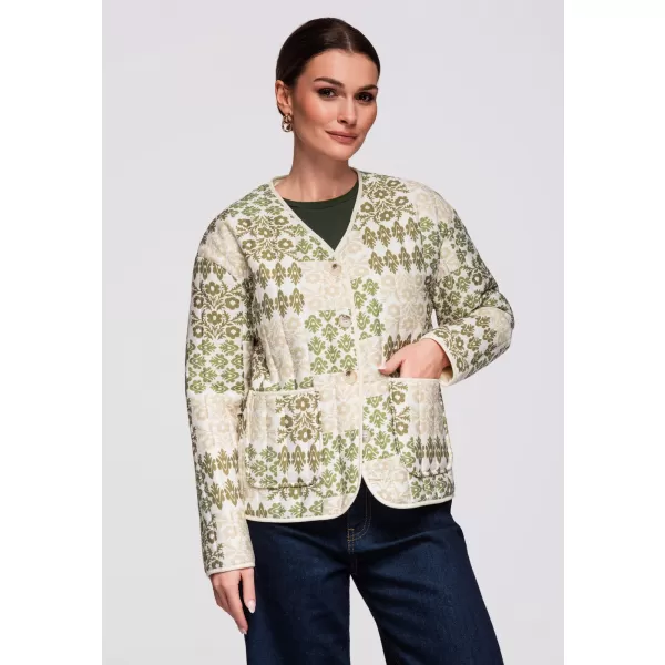  Dámská bunda LARICA OW-JALP-0126 BEIGE/KHAKI 