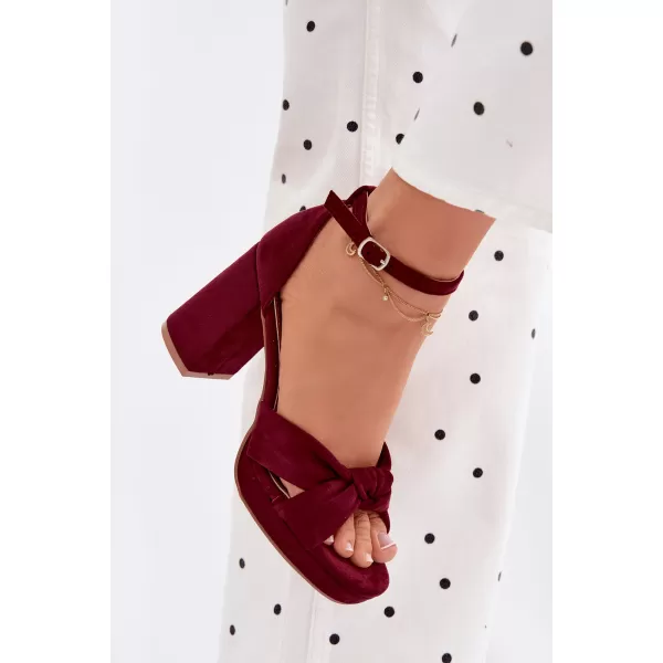  Dámské sandály BOTO P-1444 RED 