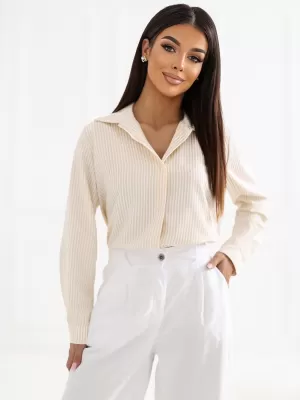 Dámská košile FACTORY PRICE IT-KS-92761.94 BEIGE
