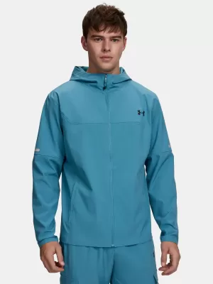 Pánská bunda UNDER ARMOUR UA TECH UTILITY WOVEN JCKT 6004967-466 MODRÁ
