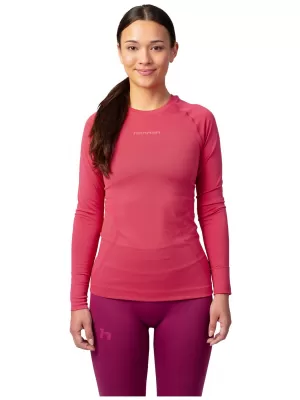 Dámské spodní prádlo HANNAH ACTIVE TS L/S W CLARED RED