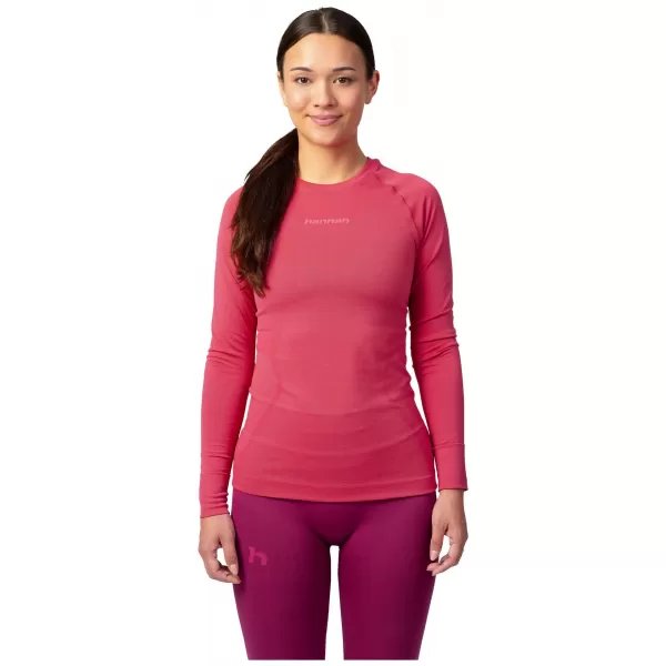  Dámské spodní prádlo HANNAH ACTIVE TS L/S W CLARED RED 