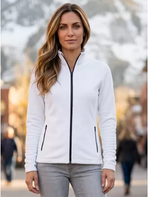 Dámská micro fleece mikina MALFINI FACTOR 853 BÍLÁ