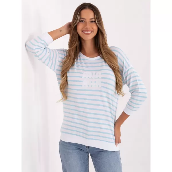  Dámská halenka RELEVANCE RV-BZ-A790.47 WHITE-BLUE 