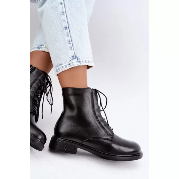  Dámské kotníkové boty VINCEZA 133113 BLACK 