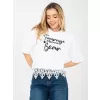 Dámská halenka FACTORY PRICE IT-BZ-JL13.82 WHITE