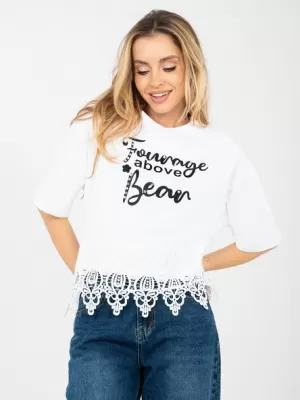 Dámská halenka FACTORY PRICE IT-BZ-JL13.82 WHITE