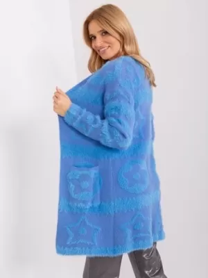 Dámský svetr WOOL FASHION ITALIA AT-SW-234503.00P BLUE