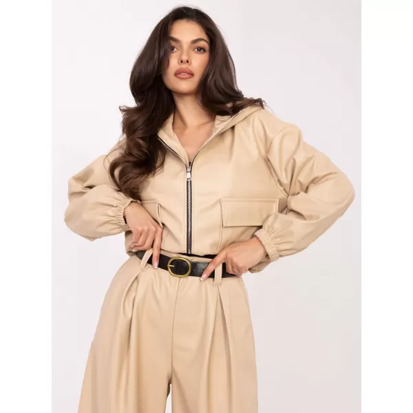  Dámské kalhoty RUE PARIS IT-SP-FL8569.85 BEIGE 