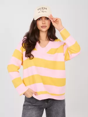 Dámská halenka FACTORY PRICE IT-BZ-6606.00 YELLOW