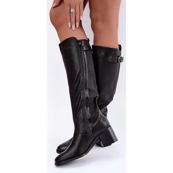  Dámské kozačky BOTO 6480 BLACK 