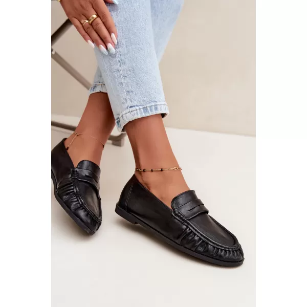  Dámské mokasíny BOTO 9882 BLACK 