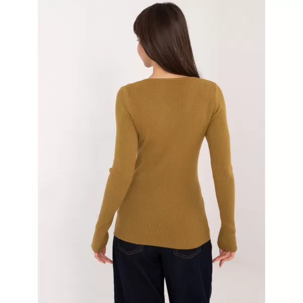  Dámský svetr WOOL FASHION ITALIA AT-SW-2332-2.62 OLIVE 