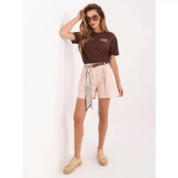  Dámské kraťasy ITALY MODA IT-SN-FL10552SPL.49 BRIGHT PINK 