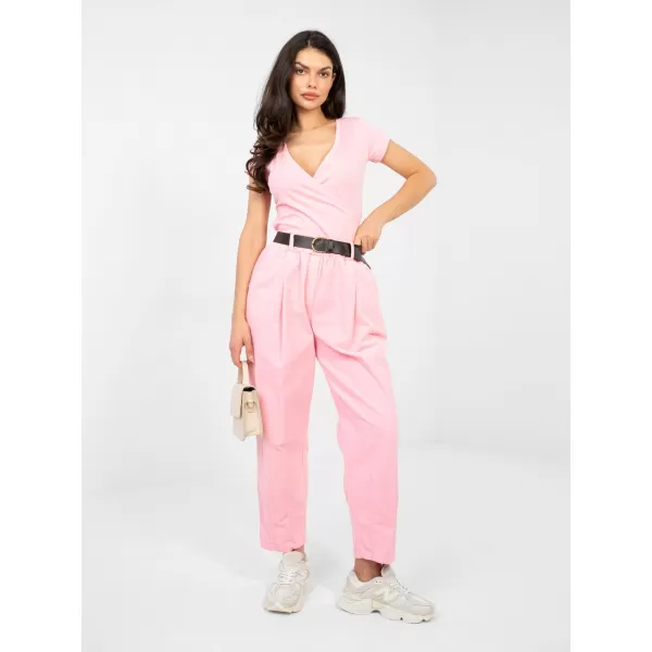  Dámské kalhoty ITALY MODA MI-SP-2690.00 BRIGHT PINK 