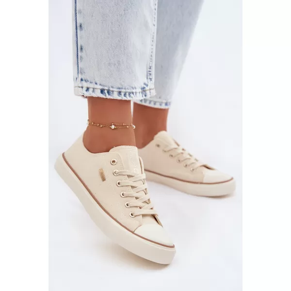  Dámské tenisky BIG STAR SHOES TT274773 BEIGE 