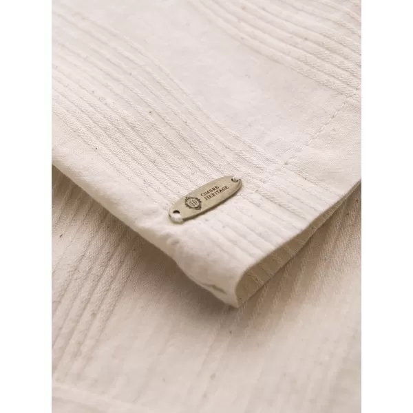  Pánská košile OMBRE OM-SHSS-0221 CREAM 
