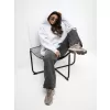 Dámská mikina RUE PARIS RV-BL-A1037.12 LIGHT GREY