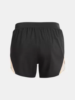 Dámské kraťasy UNDER ARMOUR FLY BY 2.0 BRAND SHORT 1361392-010 ŠEDÁ