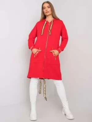 Dámská mikina RELEVANCE RV-BL-6782.91 RED
