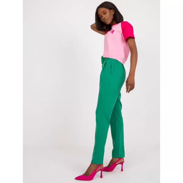  Dámské kalhoty ITALY MODA DHJ-SP-12787.21X BRIGHT GREEN 