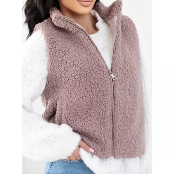  Dámská vesta FACTORY PRICE CS-KZ-1403.00P DARK BEIGE 