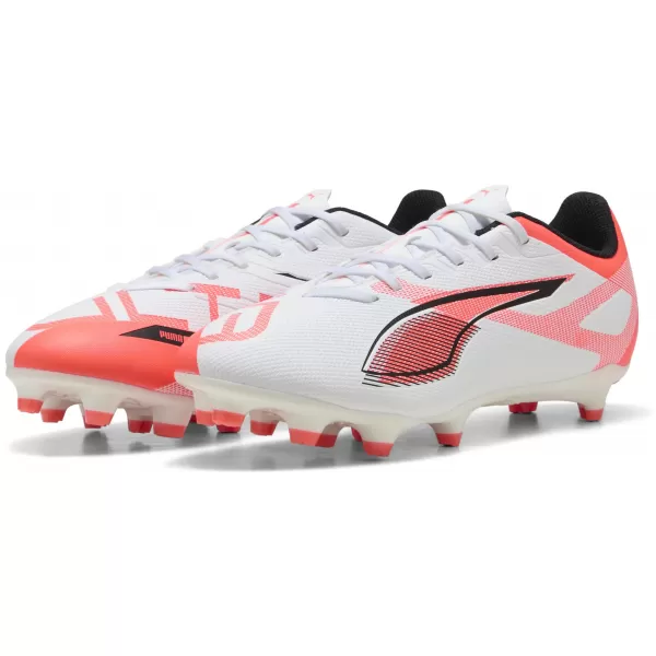  Kopačky PUMA ULTRA 5 PLAY FG/AG 108169-01 WHITE/BLACK/GLOWING RED 