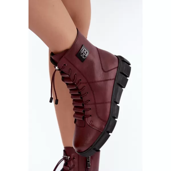  Dámské boty BOTO 26BT17-609 BURGUNDY 
