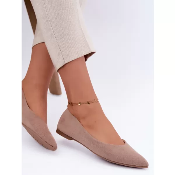  Dámské baleríny BOTO 5199 DARK BEIGE 