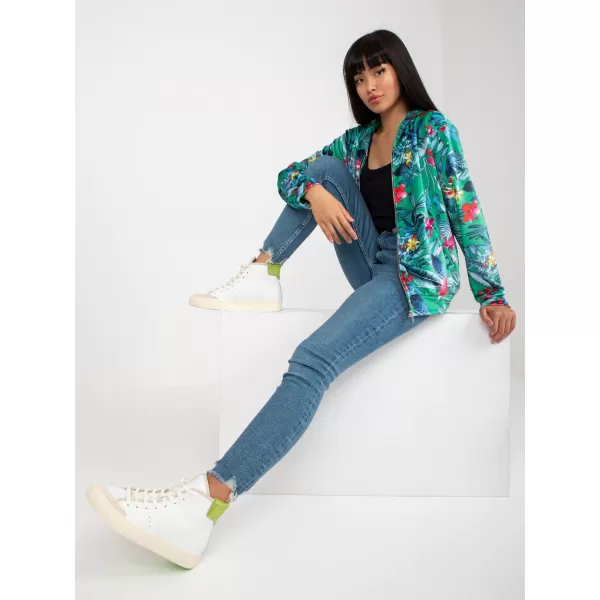  Dámská mikina RUE PARIS RV-BL-8120.69P GREEN 