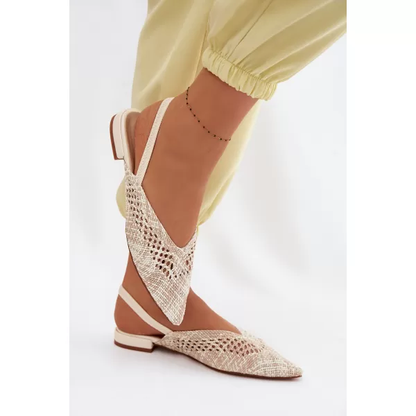  Dámské baleríny BOTO GZ-307 BEIGE 