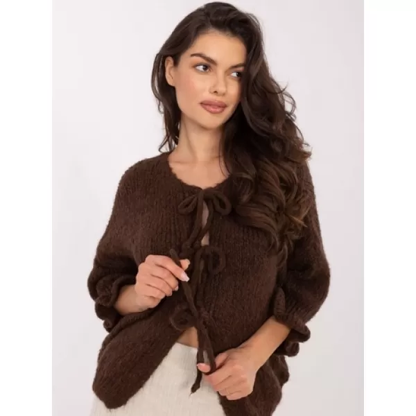  Dámský svetr ITALY MODA MI-SW-2911.91 BROWN 