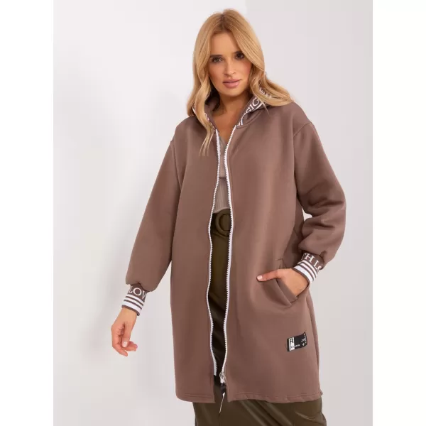  Dámská mikina RELEVANCE RV-BL-9225.96P BROWN 