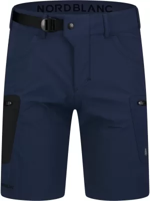 Pánské kraťasy NORDBLANC ARC NBSPM8358 TMAVĚ MODRÁ
