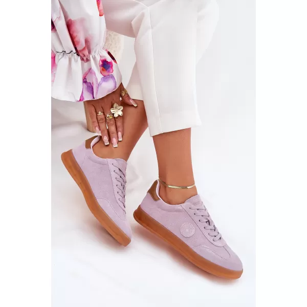  Dámské tenisky BIG STAR SHOES RR274850 PURPLE 
