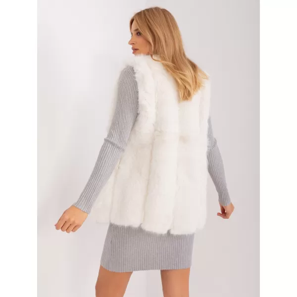  Dámská vesta WOOL FASHION ITALIA AT-KZ-2368.00P ECRU 