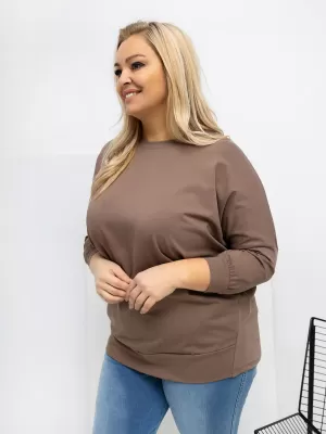 Dámská halenka RELEVANCE RV-BZ-A1075.96 DARK BEIGE