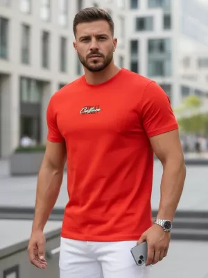 Pánské triko DSTREET ORANŽOVÁ