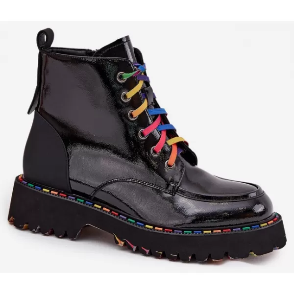  Dámské kotníkové boty ARTIKER 57C0064 BLACK 