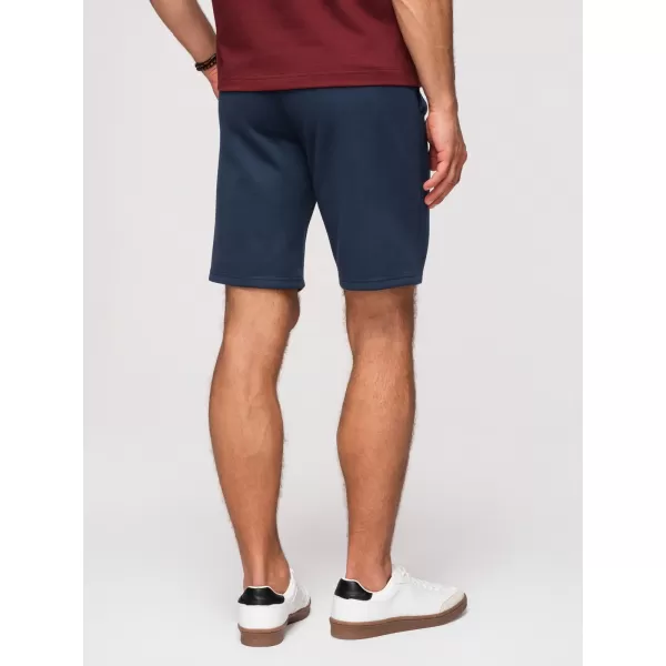 Pánské kraťasy OMBRE OM-SRSK-0124 NAVY BLUE 