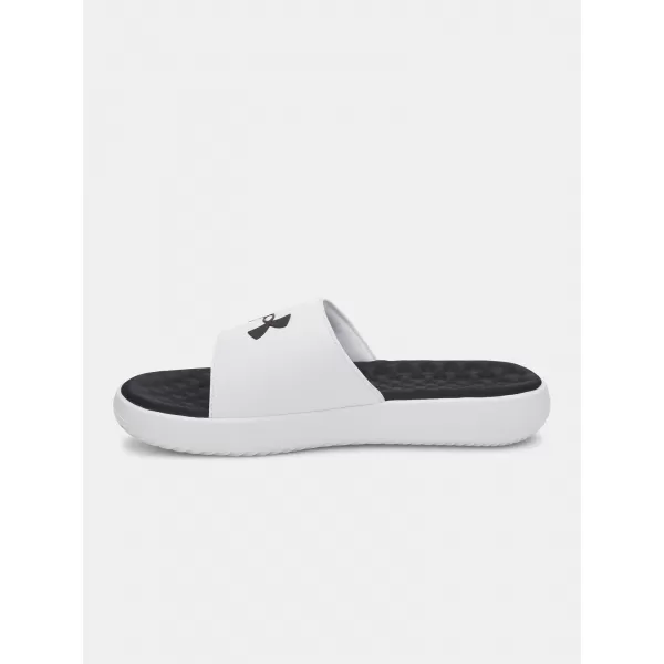  Pánské pantofle UNDER ARMOUR IGNITE PRO 8 FIX 6010383-100 BÍLÁ 