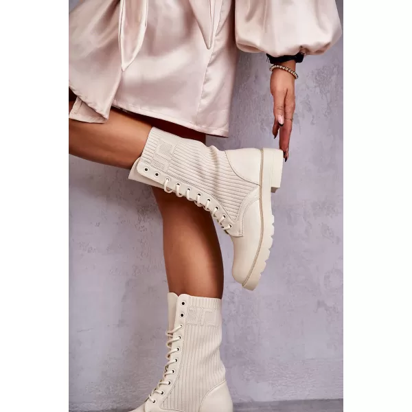  Dámské boty BOTO LQ-55 BEIGE 